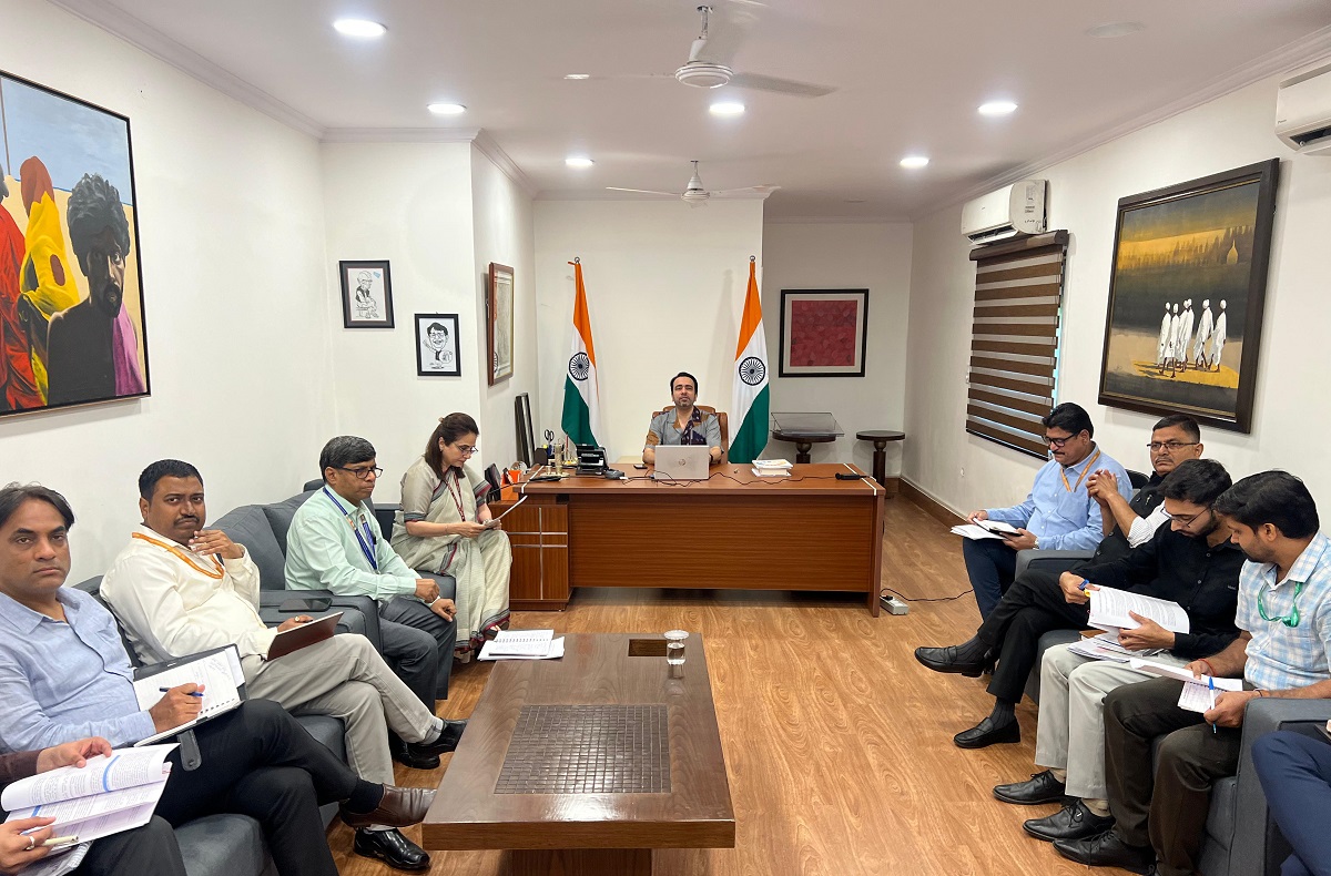 माननीय मंत्री श्री जयंत चौधरी ने पांच एनएसटीआई के साथ ‘कौशल मिलन’ सत्र की अध्यक्षता की