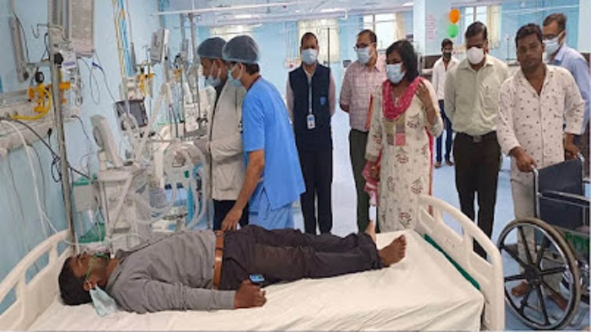 कोविड से बचाव को लेकर रांची में हुआ मॉक ड्रिल राज्य में अब तक कोरोना के 5 केस