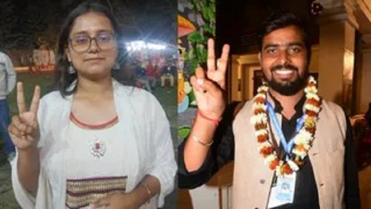 पटना यूनिवर्सिटी छात्र संघ चुनाव में एनएसयूआई का दबदबा, शांतनु अध्यक्ष और खुशी महासचिव